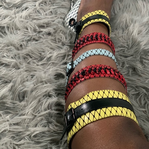 NIB AlejandraG strappy pumps, sz. 38 (US 8) - Picture 2 of 3